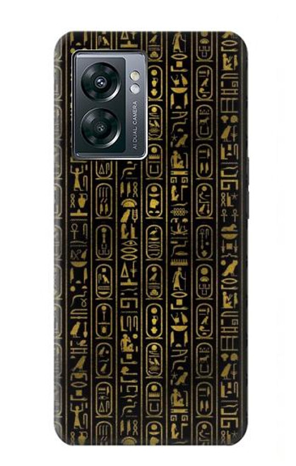 S3869 Hiéroglyphe égyptien antique Etui Coque Housse pour OnePlus Nord N300