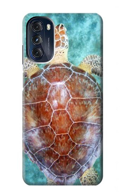 S1424 Tortue de mer Etui Coque Housse pour Motorola Moto G 5G (2023)