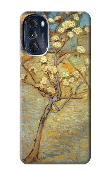 S1978 Van Gogh Lettre poire Etui Coque Housse pour Motorola Moto G 5G (2023)