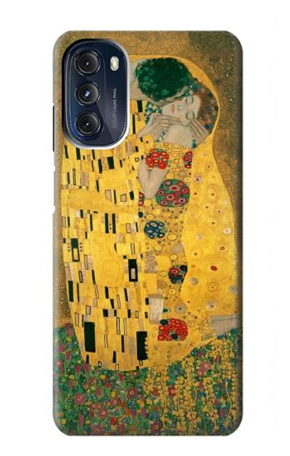 S2137 Gustav Klimt Le Baiser Etui Coque Housse pour Motorola Moto G 5G (2023)