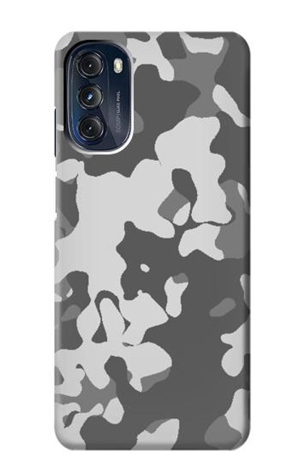 S2186 Gris Camo Camouflage Imprimé graphique Etui Coque Housse pour Motorola Moto G 5G (2023)