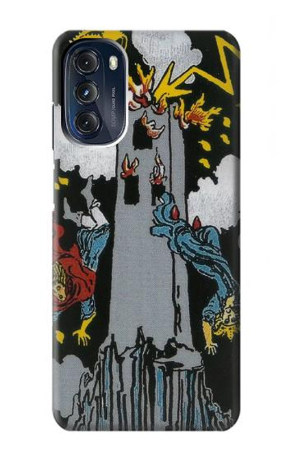 S3745 Carte de tarot la tour Etui Coque Housse pour Motorola Moto G 5G (2023)