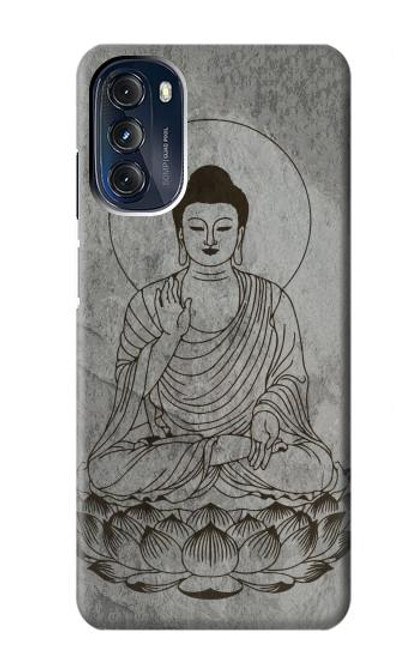 S3873 Dessin au trait Bouddha Etui Coque Housse pour Motorola Moto G 5G (2023)