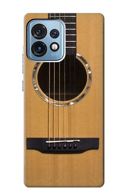 S0057 Guitare acoustique Etui Coque Housse pour Motorola Edge+ (2023), X40, X40 Pro, Edge 40 Pro