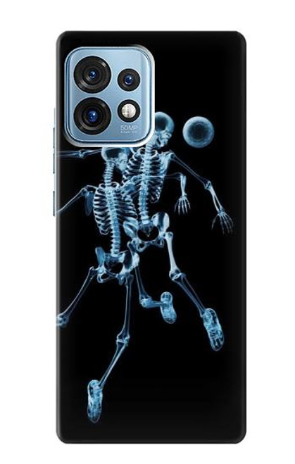 S1111 Football X-ray Etui Coque Housse pour Motorola Edge+ (2023), X40, X40 Pro, Edge 40 Pro