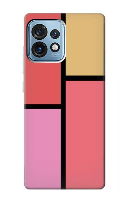 S2795 Palette de joues couleur Etui Coque Housse pour Motorola Edge+ (2023), X40, X40 Pro, Edge 40 Pro