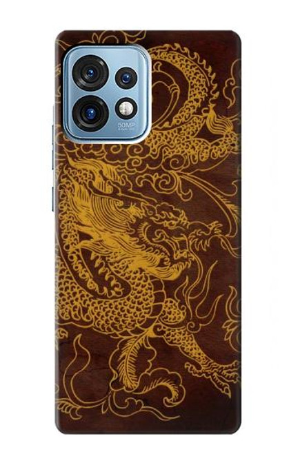 S2911 Dragon chinois Etui Coque Housse pour Motorola Edge+ (2023), X40, X40 Pro, Edge 40 Pro