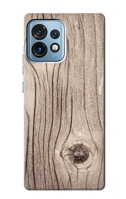 S3822 Graphique de la texture du bois imprimé Etui Coque Housse pour Motorola Edge+ (2023), X40, X40 Pro, Edge 40 Pro