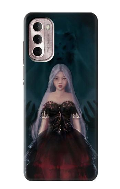 S3847 Lilith Devil Bride Gothique Fille Crâne Grim Reaper Etui Coque Housse pour Motorola Moto G Stylus 4G (2022)