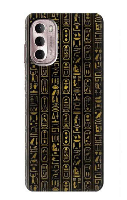 S3869 Hiéroglyphe égyptien antique Etui Coque Housse pour Motorola Moto G Stylus 4G (2022)