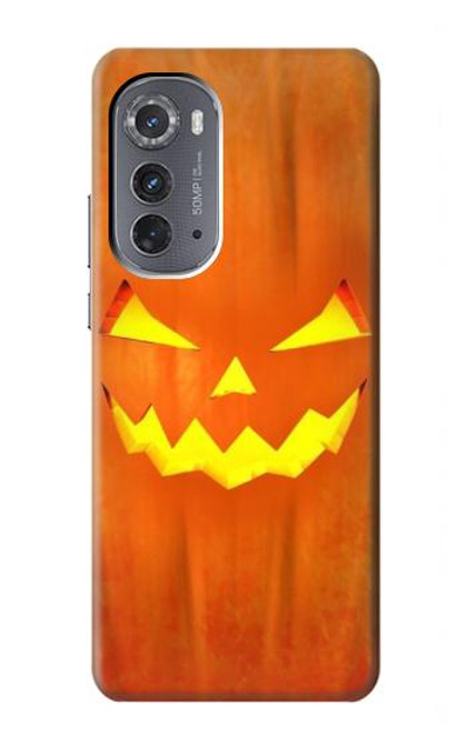 S3828 Citrouille d'Halloween Etui Coque Housse pour Motorola Edge (2022)