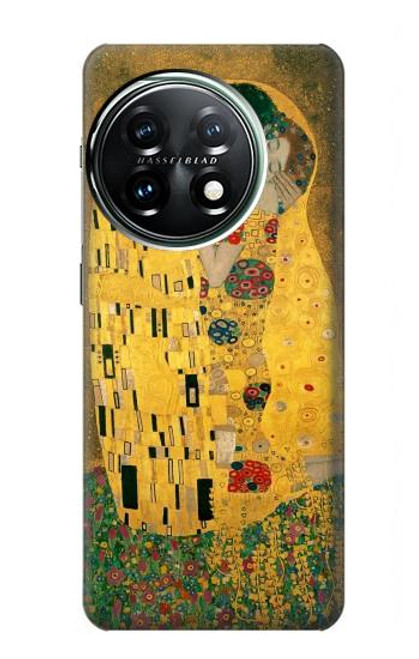 S2137 Gustav Klimt Le Baiser Etui Coque Housse pour OnePlus 11