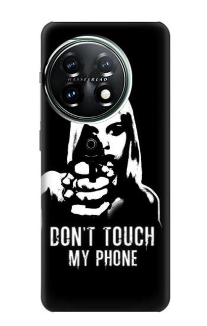 S2518 Ne touche pas mon téléphone Etui Coque Housse pour OnePlus 11
