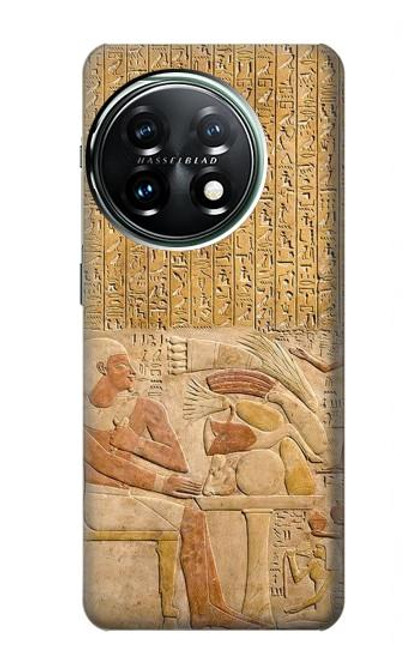 S3398 Egypte Stela Montouhotep Etui Coque Housse pour OnePlus 11