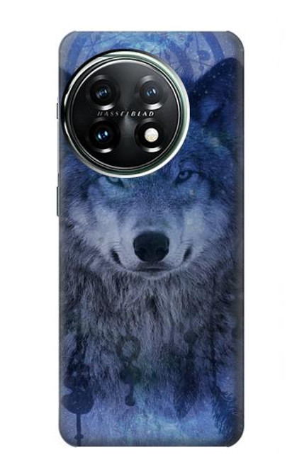 S3410 Loup Dream Catcher Etui Coque Housse pour OnePlus 11