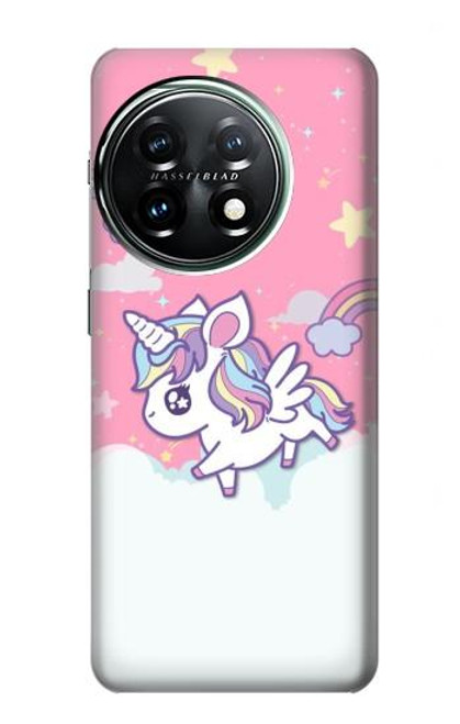 S3518 Licorne Dessin animé Etui Coque Housse pour OnePlus 11