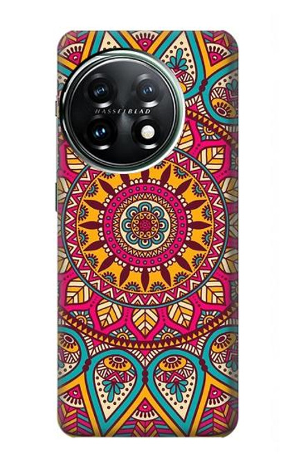 S3694 Modèle d'art hippie Etui Coque Housse pour OnePlus 11