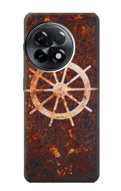 S2766 Roue de bateau Rusty Texture Etui Coque Housse pour OnePlus 11R