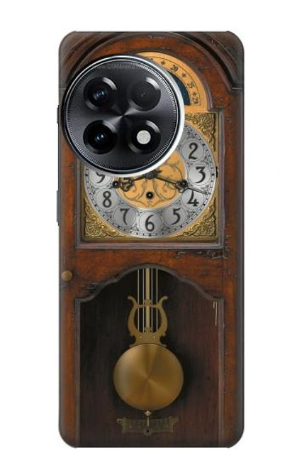 S3173 Grand-père Horloge Antique Horloge murale Etui Coque Housse pour OnePlus 11R