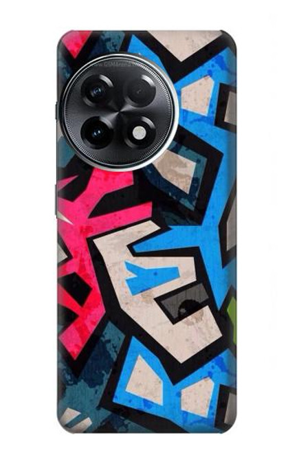 S3445 Art Graffiti rue Etui Coque Housse pour OnePlus 11R