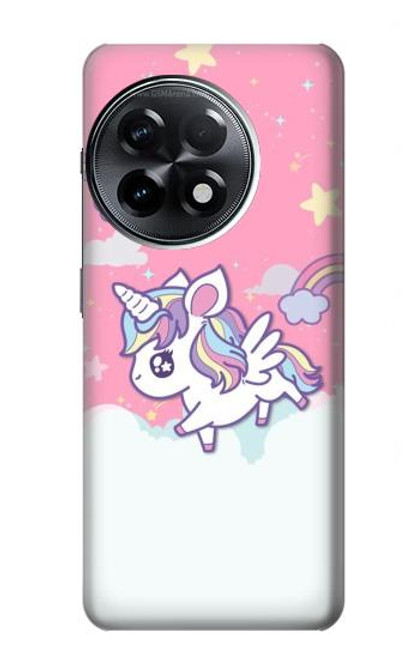 S3518 Licorne Dessin animé Etui Coque Housse pour OnePlus 11R