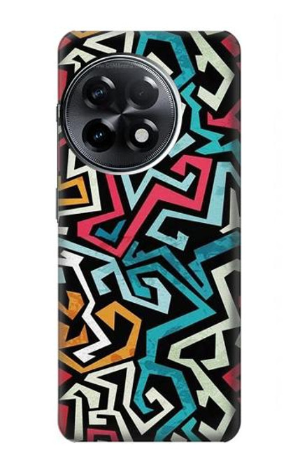 S3712 Motif Pop Art Etui Coque Housse pour OnePlus 11R