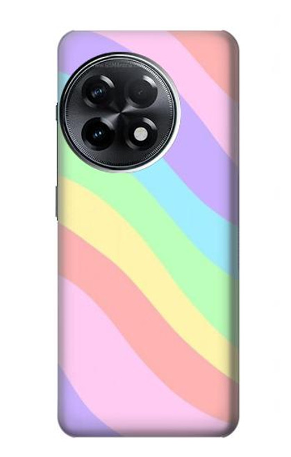 S3810 Vague d'été licorne pastel Etui Coque Housse pour OnePlus 11R