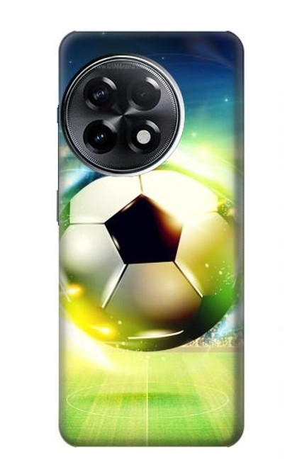 S3844 Ballon de football de football rougeoyant Etui Coque Housse pour OnePlus 11R