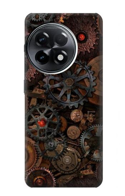 S3884 Engrenages Mécaniques Steampunk Etui Coque Housse pour OnePlus 11R