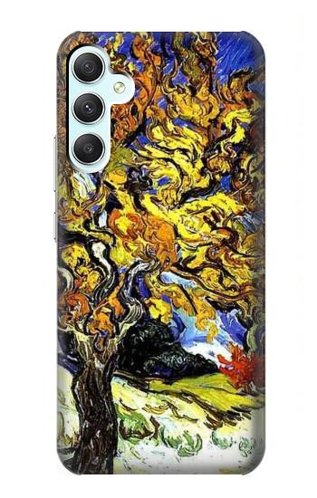 S0902 Mûrier Van Gogh Etui Coque Housse pour Samsung Galaxy A34 5G