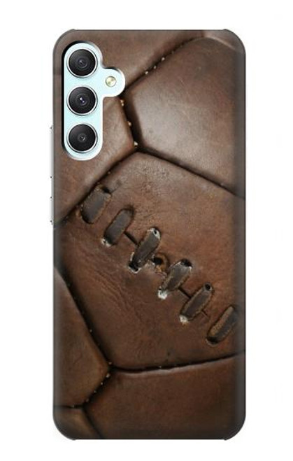 S2661 Football Football graphique en cuir Etui Coque Housse pour Samsung Galaxy A34 5G