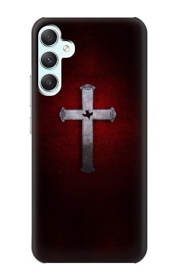 S3160 Croix chrétienne Etui Coque Housse pour Samsung Galaxy A34 5G