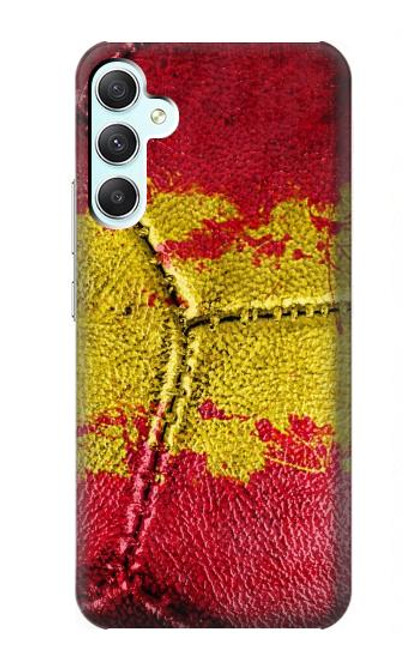 S3315 Espagne Drapeau graphique Football Millésime Etui Coque Housse pour Samsung Galaxy A34 5G