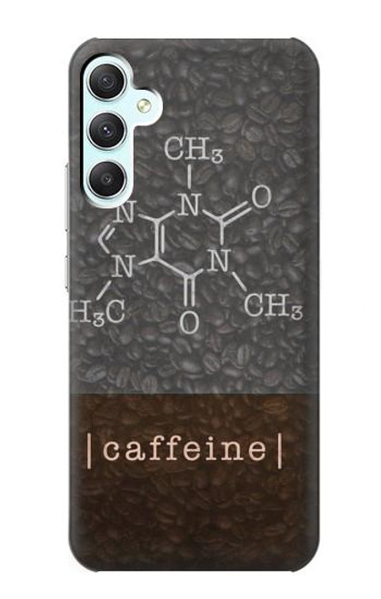 S3475 La caféine moléculaire Etui Coque Housse pour Samsung Galaxy A34 5G