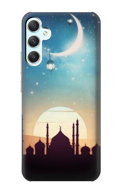 S3502 Coucher de soleil islamique Etui Coque Housse pour Samsung Galaxy A34 5G