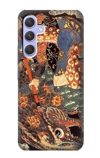 S0914 Ronin Miyamoto Musashi Etui Coque Housse pour Samsung Galaxy A54 5G