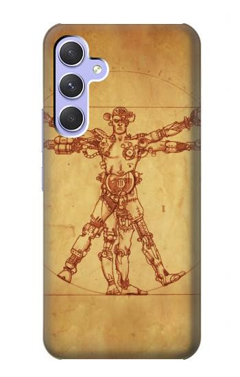 S1682 steampunk Frankenstein Etui Coque Housse pour Samsung Galaxy A54 5G