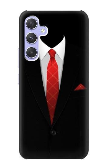 S1805 Costume Noir Etui Coque Housse pour Samsung Galaxy A54 5G