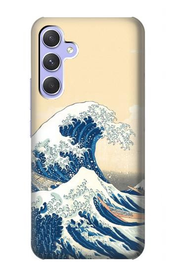 S2790 Hokusai Sous la vague au large de Kanagawa Etui Coque Housse pour Samsung Galaxy A54 5G