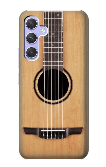 S2819 Guitare classique Etui Coque Housse pour Samsung Galaxy A54 5G