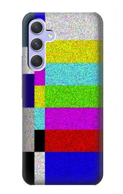 S2871 Le bruit du signal TV Etui Coque Housse pour Samsung Galaxy A54 5G