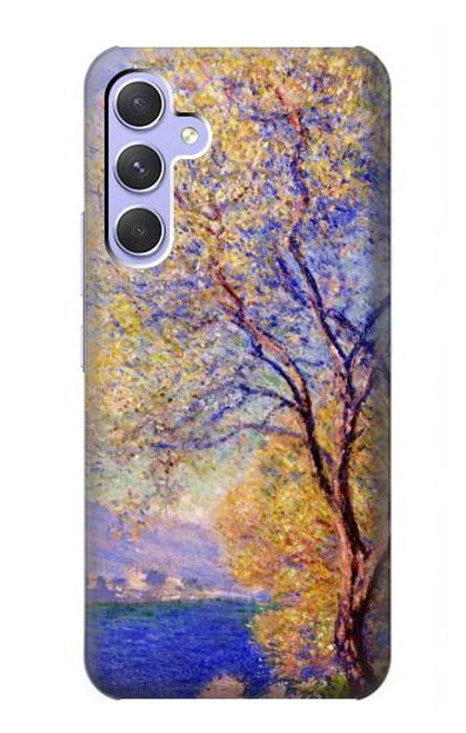 S3339 Claude Monet Antibes vue des jardins Salis Etui Coque Housse pour Samsung Galaxy A54 5G