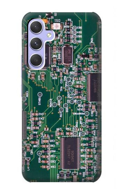 S3519 Electronique Circuit Board graphique Etui Coque Housse pour Samsung Galaxy A54 5G