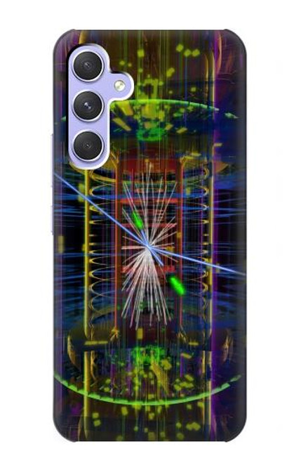 S3545 Collision de particules Quantiques Etui Coque Housse pour Samsung Galaxy A54 5G