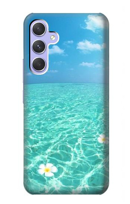 S3720 Summer Ocean Beach Etui Coque Housse pour Samsung Galaxy A54 5G