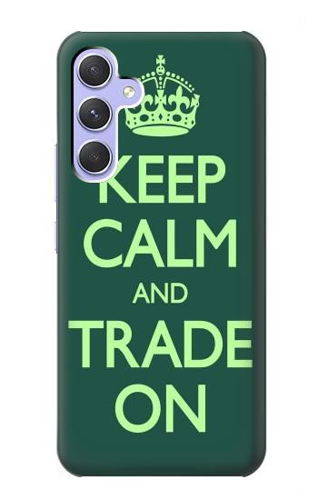 S3862 Restez calme et échangez Etui Coque Housse pour Samsung Galaxy A54 5G