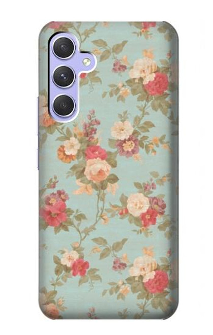 S3910 Rosier millésimé Etui Coque Housse pour Samsung Galaxy A54 5G