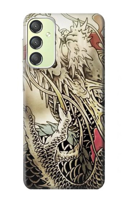 S0122 Yakuza Tatouage Etui Coque Housse pour Samsung Galaxy A24 4G