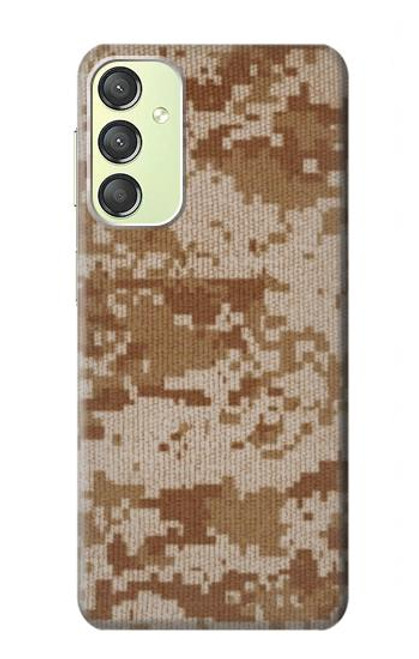 S2939 Camo camouflage numérique Désert Etui Coque Housse pour Samsung Galaxy A24 4G