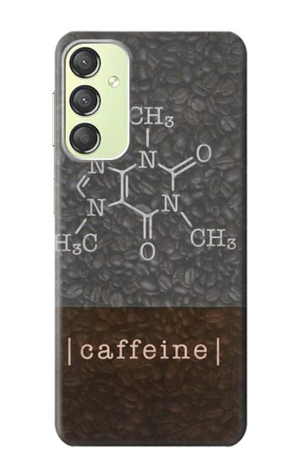 S3475 La caféine moléculaire Etui Coque Housse pour Samsung Galaxy A24 4G